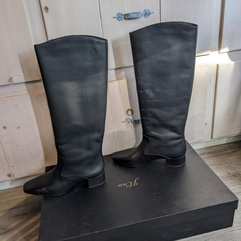 Jcrew leather boots
